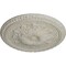 Ekena Millwork Richmond Ceiling Medallion (Fits Canopies up to 2 5/8"), 18"OD x 1 3/8"P, Pot of Cream Crackle CM18RIPCC - alternate 2